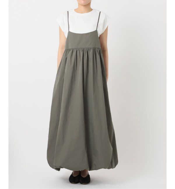 JOURNAL STANDARD relume「［2枚セット］フレンチスリーブT付きバルーンキャミワンピース」|ワンピース|