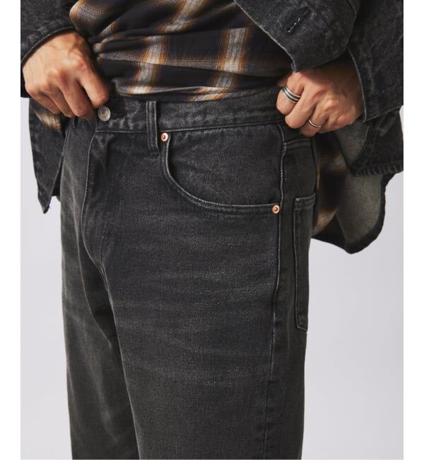 JOURNAL STANDARD relume「クラフト デニム ナロー ストレート パンツ」|デニム|