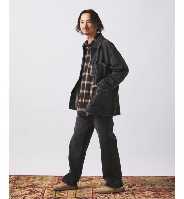 JOURNAL STANDARD relume「クラフト デニム ナロー ストレート パンツ」|デニム|