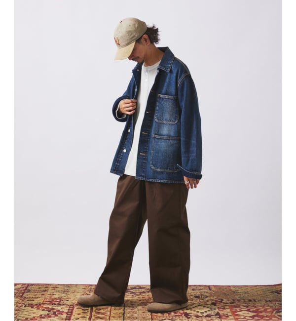 JOURNAL STANDARD relume「クラフト デニム カバーオール」|デニムジャケット|