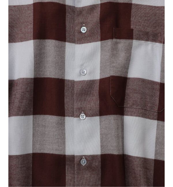 JOURNAL STANDARD「【FOLL / フォル】summer modal check open collar shirt」|シャツ・ブラウス|