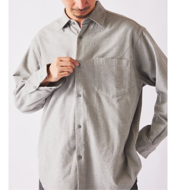 JOURNAL STANDARD relume「JAMES FABRIC / ジェームスファブリック ヘザーブラッシュ ネルシャツ」|シャツ・ブラウス|