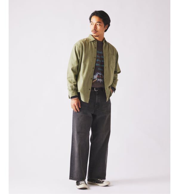 JOURNAL STANDARD relume「JAMES FABRIC / ジェームスファブリック ヘザーブラッシュ ネルシャツ」|シャツ・ブラウス|