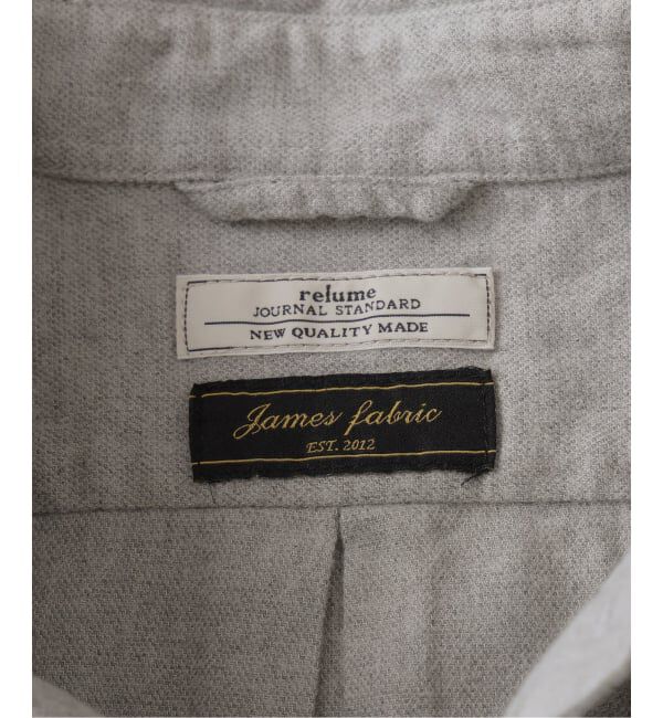 JOURNAL STANDARD relume「JAMES FABRIC / ジェームスファブリック ヘザーブラッシュ ネルシャツ」|シャツ・ブラウス|
