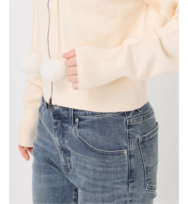 Oriens JOURNAL STANDARD「レタリングニットフーディー」|ニット・セーター|