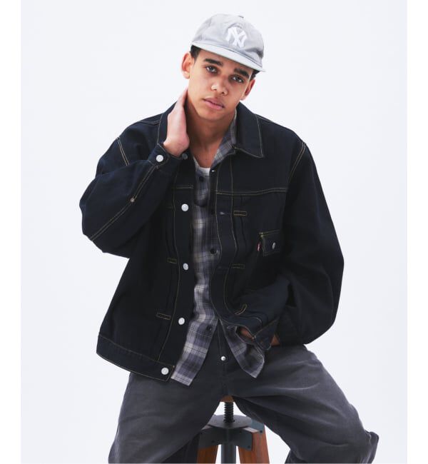 JOURNAL STANDARD「LEVI&rsquo;S(R) / リーバイス(R) タイプ1 トラッカージャケット 後染めカスタム」|デニムジャケット|