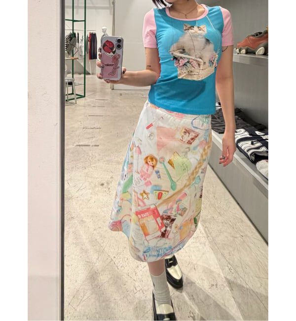 Oriens JOURNAL STANDARD「【Ashley Williams】 HEAVY JERSEY SKIRT」|スカート|その他カラー K