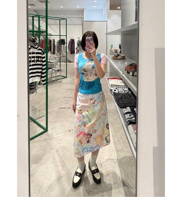 Oriens JOURNAL STANDARD「【Ashley Williams】 HEAVY JERSEY SKIRT」|スカート|