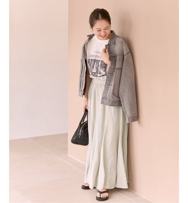 JOURNAL STANDARD「《追加予約》シアーレーヨンリネンスカート」|スカート|