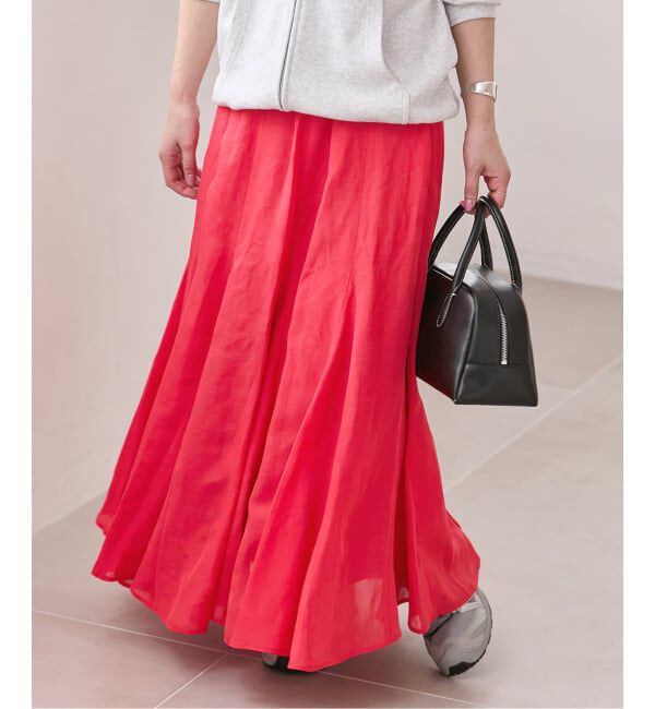 JOURNAL STANDARD「《追加予約》シアーレーヨンリネンスカート」|スカート|