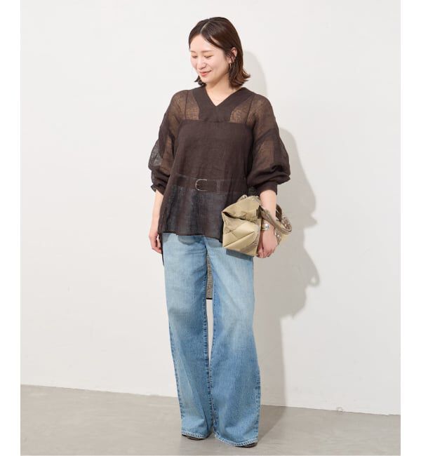 JOURNAL STANDARD「《追加予約》リネンメッシュシャツ」|シャツ・ブラウス|