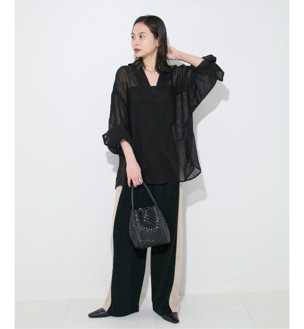 JOURNAL STANDARD「《追加予約》リネンメッシュシャツ」|シャツ・ブラウス|