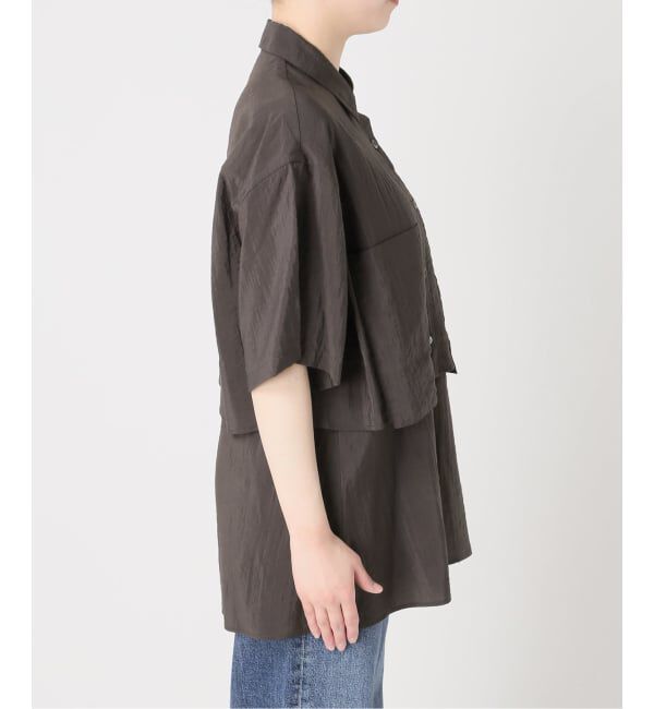 journal standard L'essage「《予約》シアーストライプ/無地 シャツ&キャミブラウス」|シャツ・ブラウス|