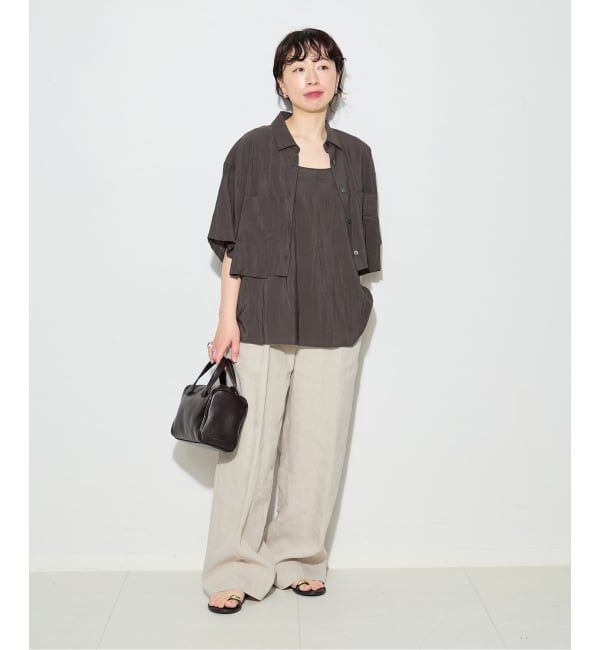 journal standard L'essage「《予約》シアーストライプ/無地 シャツ&キャミブラウス」|シャツ・ブラウス|