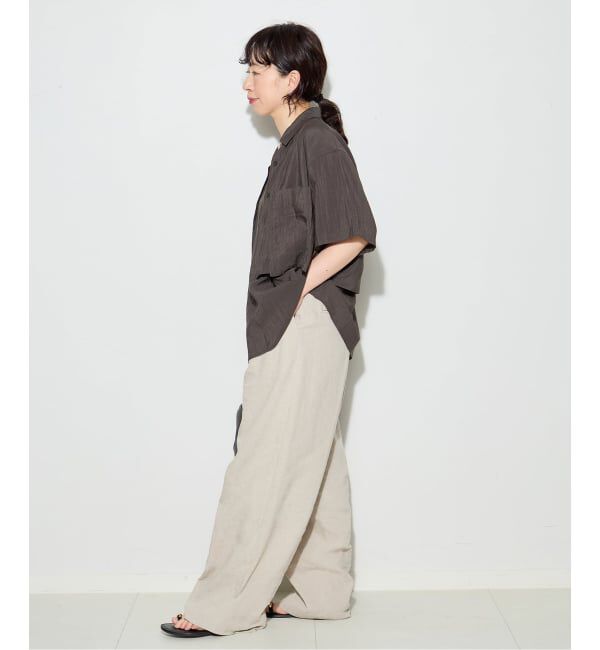 journal standard L'essage「《予約》シアーストライプ/無地 シャツ&キャミブラウス」|シャツ・ブラウス|