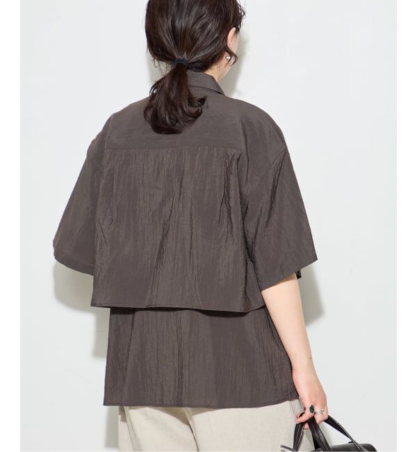 journal standard L'essage「《予約》シアーストライプ/無地 シャツ&キャミブラウス」|シャツ・ブラウス|