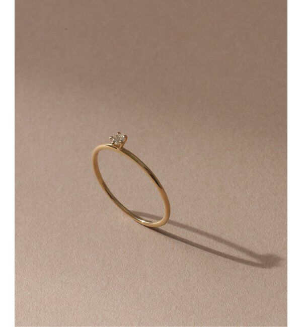 Lilas by Spick&Span「プチスターダイヤリング K10」|リング|