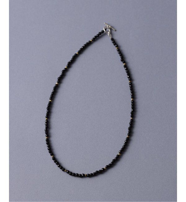 Spick and Span「【SAMH by LILAS】オニキスネックレス SV」|ネックレス|