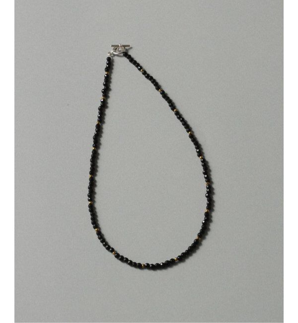 Spick and Span「【SAMH by LILAS】オニキスネックレス SV」|ネックレス|