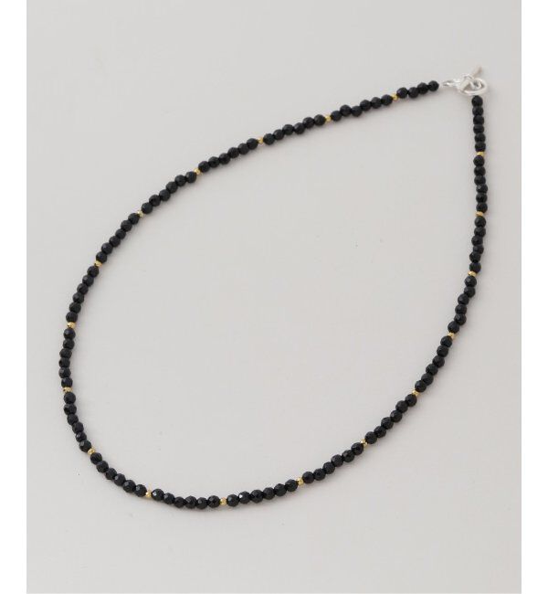 Spick and Span「【SAMH by LILAS】オニキスネックレス SV」|ネックレス|