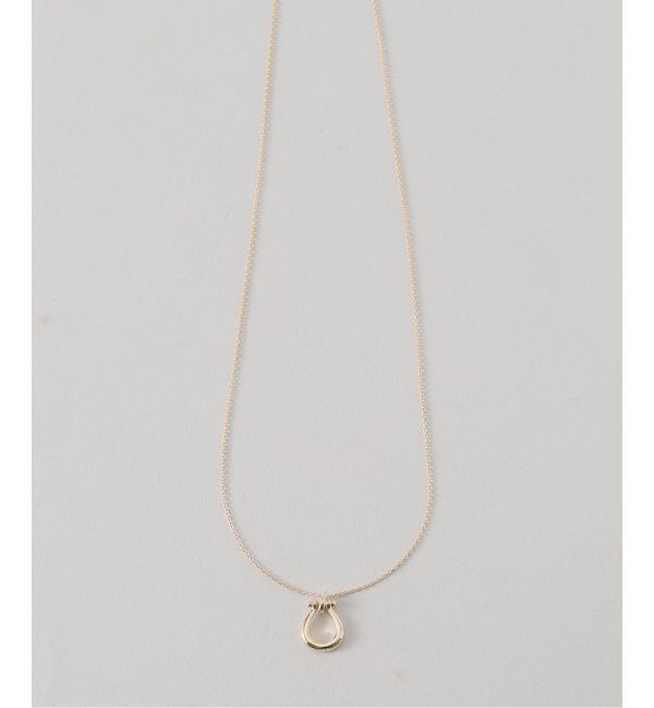Lilas by Spick&Span「ホースシューネックレス K10」|ネックレス|