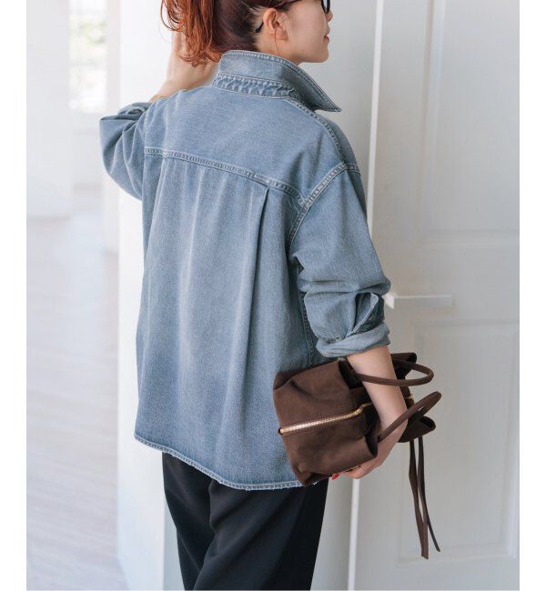Spick and Span「5 1/2 SOFT DENIM SHIRT」|シャツ・ブラウス|