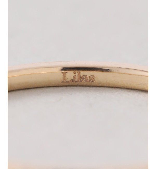 Lilas by Spick&Span「スタッズピンキーリング K10」|リング|