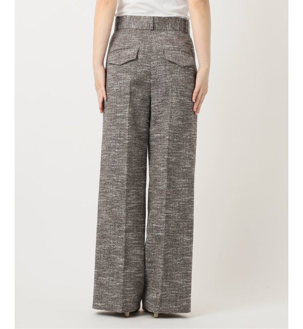 NOBLE「ライトツイードスラックスパンツ」|スラックス|