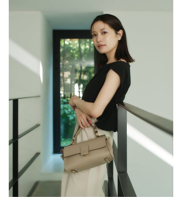 NOBLE「《WEB限定追加》【洗える】バルーンケープブラウス」|シャツ・ブラウス|