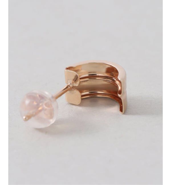Lilas by Spick&Span「《WEB限定予約》ハーフマットピアス K10（両耳）」|ピアス|