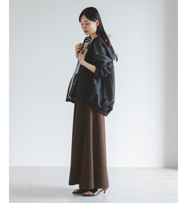 NOBLE「《追加予約》ミラノリブフィットフレアニットワンピース」|ワンピース|