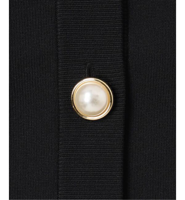 Spick and Span「《一部店舗+WEB限定予約》パールボタンウォッシャブルニットベスト」|ニット・セーター|