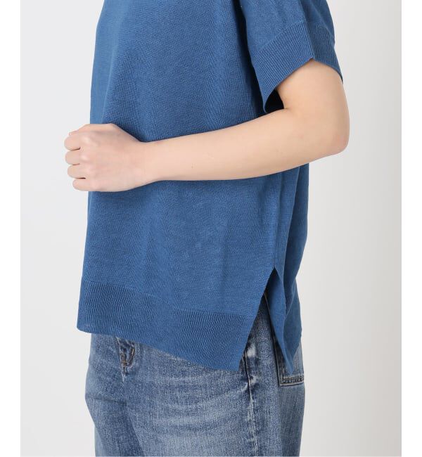 Spick and Span「《手洗い可 / 予約》リネン天竺フレンチプルオーバー」|ニット・セーター|