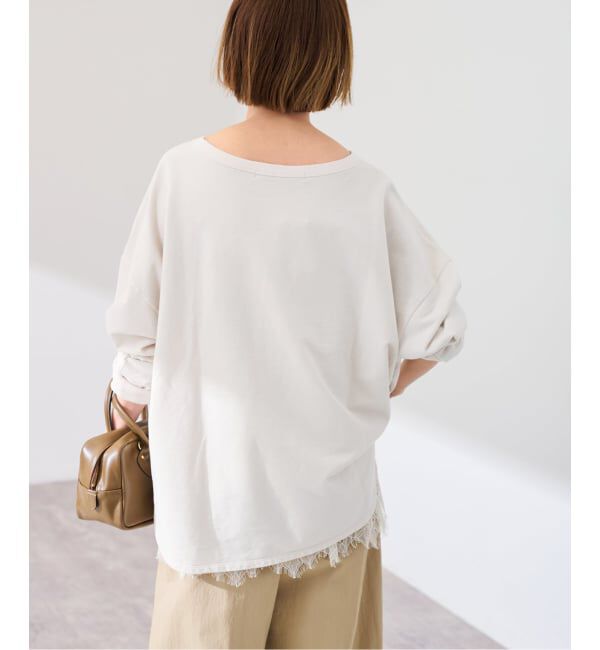 FRAMeWORK「ウェットオゾン加工インレーL/Tee」|Tシャツ・カットソー|