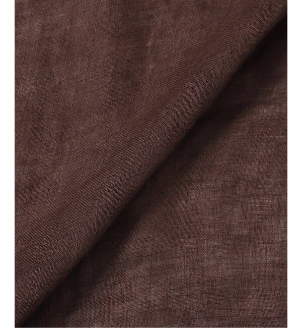 NOBLE「《NOBLE別注カラー・予約》THROW/スロー Light Linen Color Stole」|ストール|
