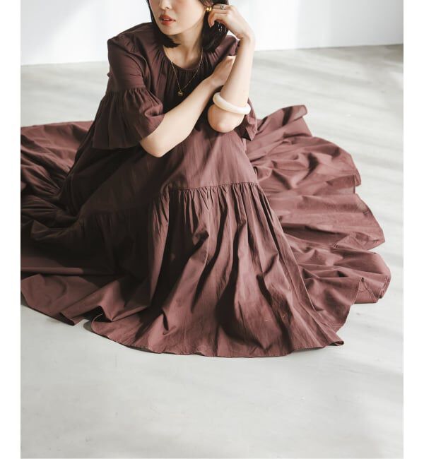 NOBLE「《予約・NOBLE限定カラー》MARIHA /マリハ  春のすずらんのドレス」|ワンピース|