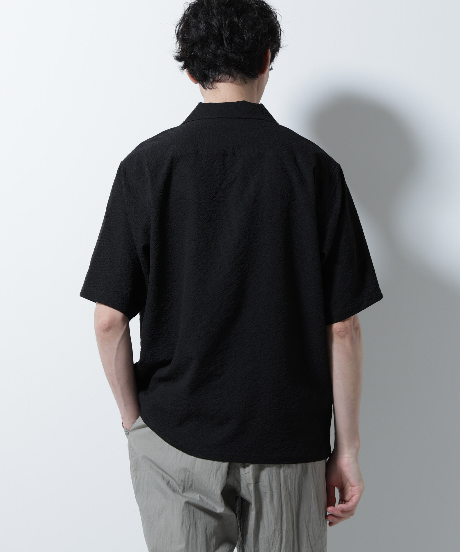 nano･universe「サッカーシャツ 半袖（セットアップ可）」|シャツ・ブラウス|