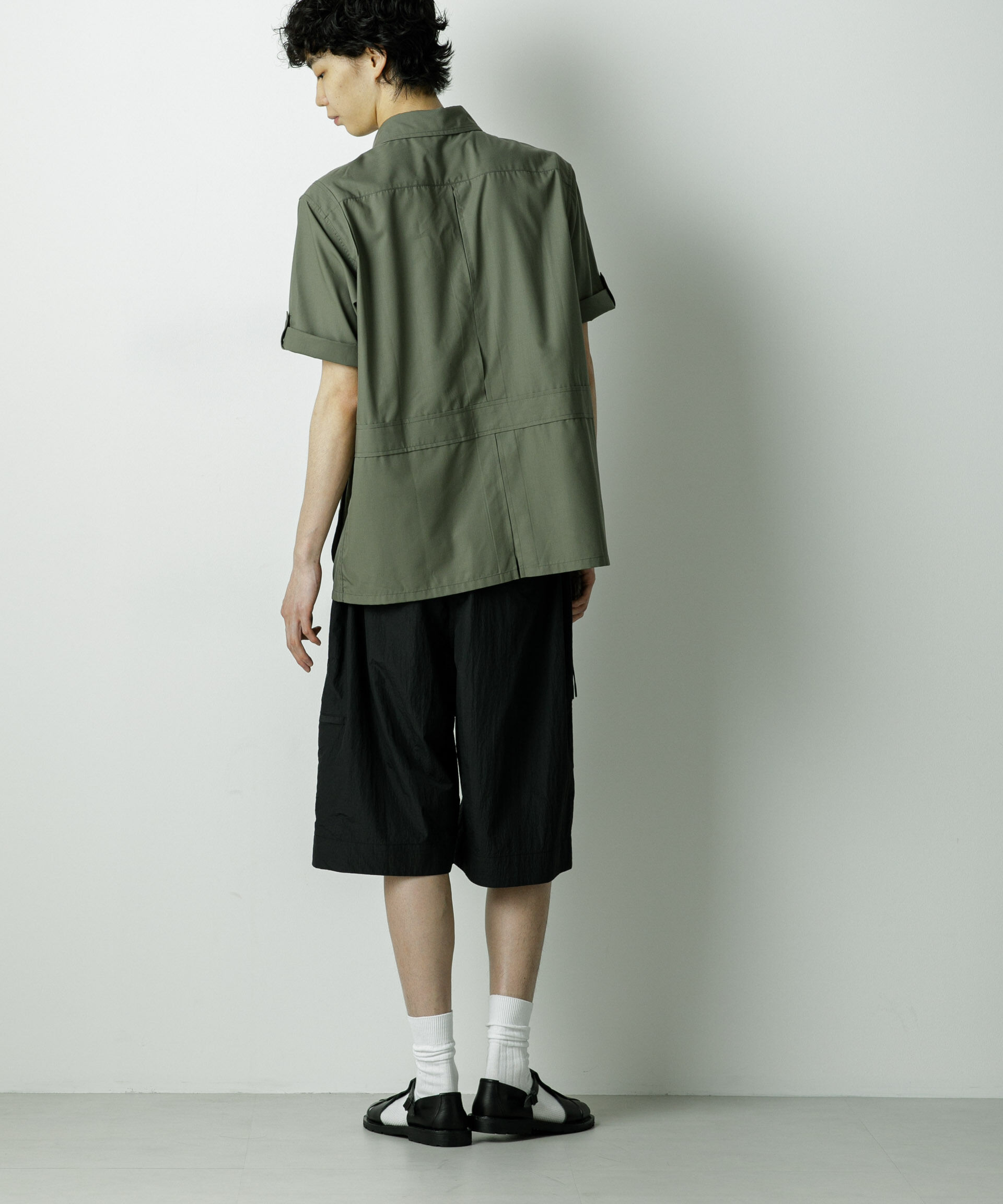 nano･universe「｢HOTEL PALACE｣TRポプリンサファリシャツ」|シャツ・ブラウス|