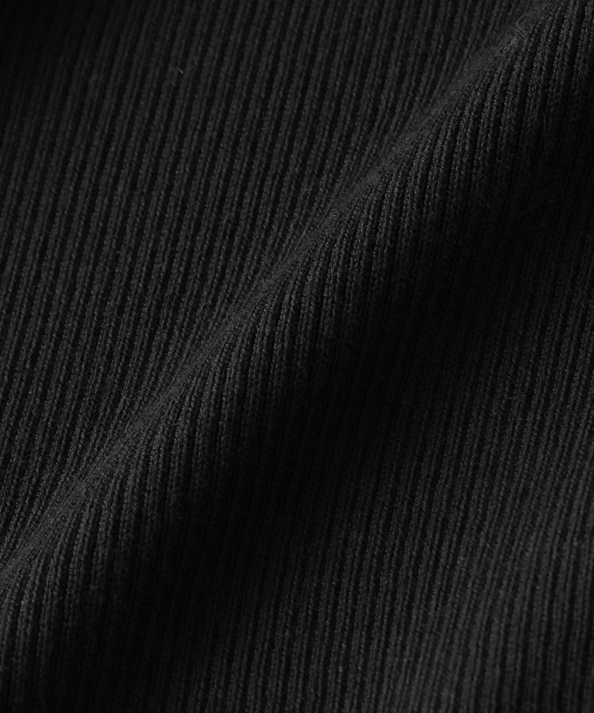 nano･universe「CICA&UVカット加工クルーネックリブニット」|ニット・セーター|