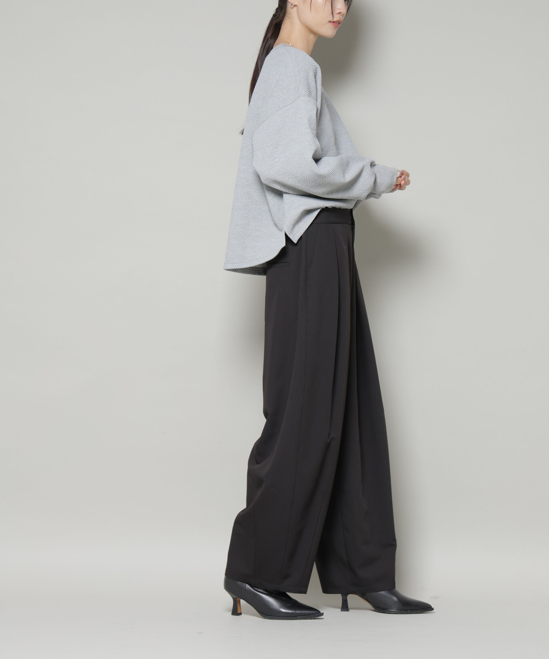 nano･universe「インタックコクーンパンツ」|チノ|