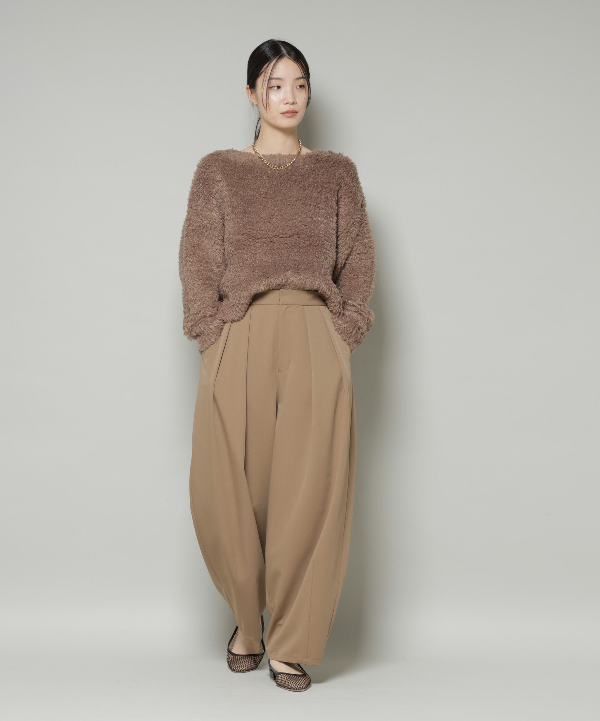 nano･universe「インタックコクーンパンツ」|チノ|