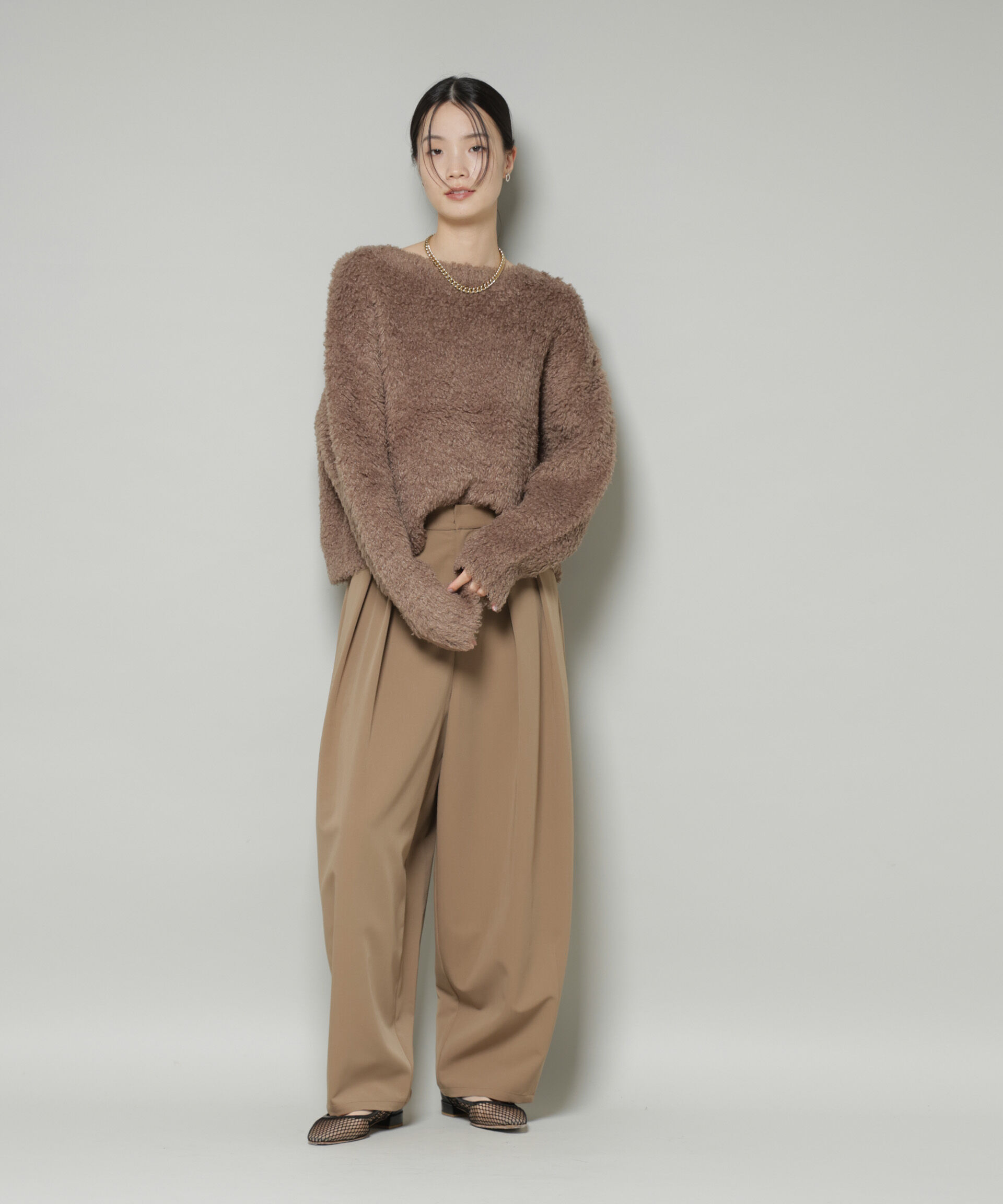 nano･universe「インタックコクーンパンツ」|チノ|