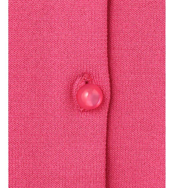 組曲「【5色展開・洗える】MINA半袖 カラーカーディガン」|ニット・セーター|