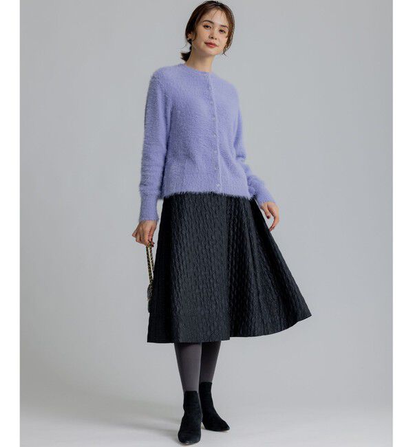 組曲「ジオメトリックフラワージャガード フレアスカート」|スカート|