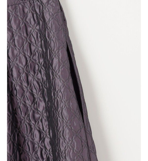 組曲「ジオメトリックフラワージャガード フレアスカート」|スカート|