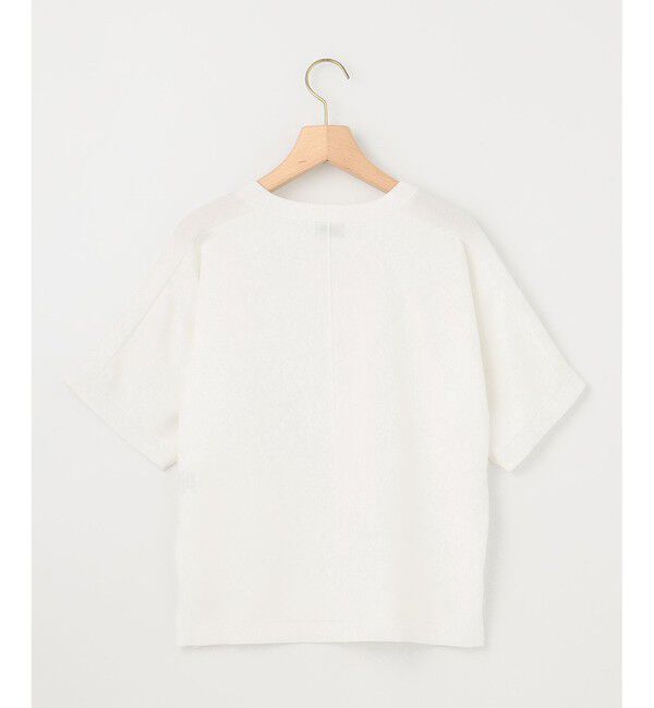 組曲「【WEB限定】メッシュ切り替えドルマン ニット」|ニット・セーター|