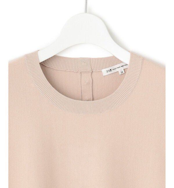 23区「【洗える】コンフォートストレッチ ドルマン ニット」|ニット・セーター|