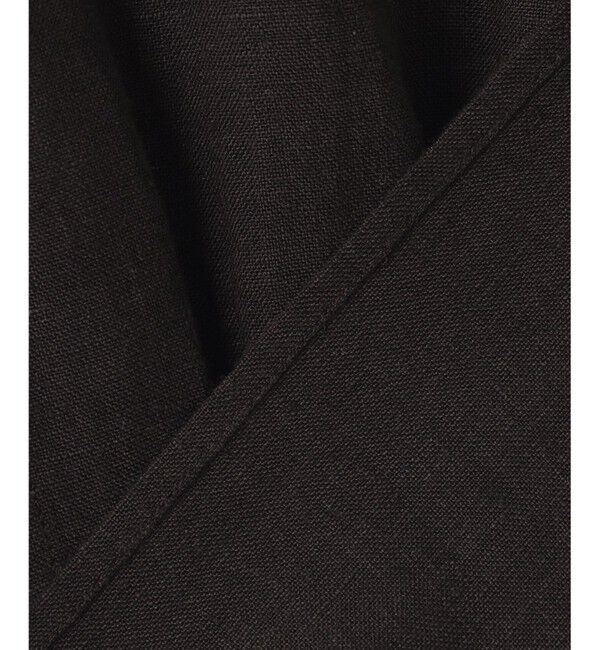 23区「【洗える】LIBECOリネン タック デザイン シャツ」|シャツ・ブラウス|