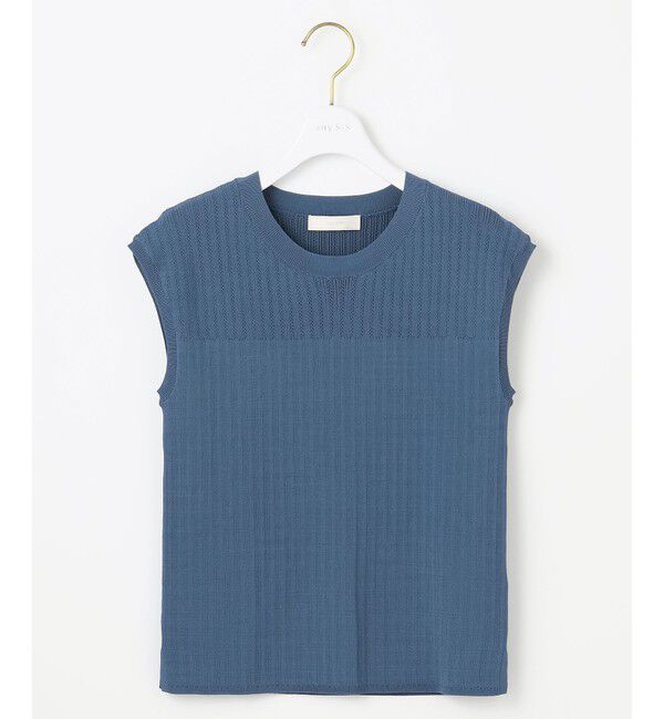 ANY SIS「【洗える】レーシーディテールフレンチ ニット」|ニット・セーター|