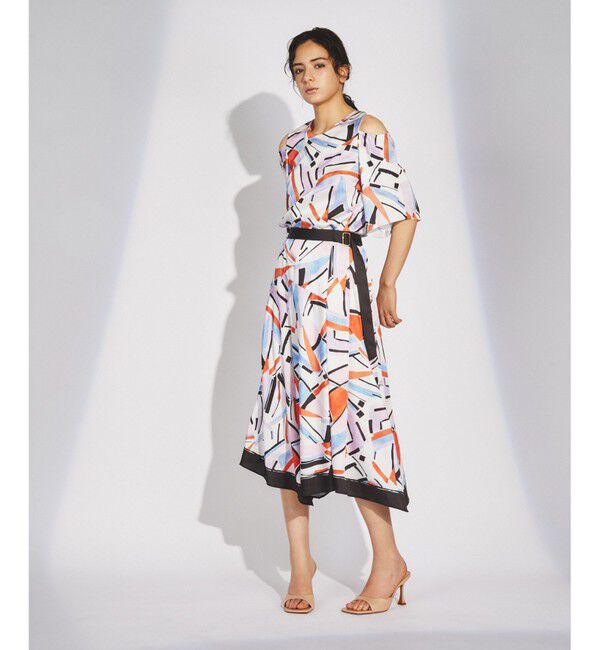  「キカペイントプリントトップ」|シャツ・ブラウス|